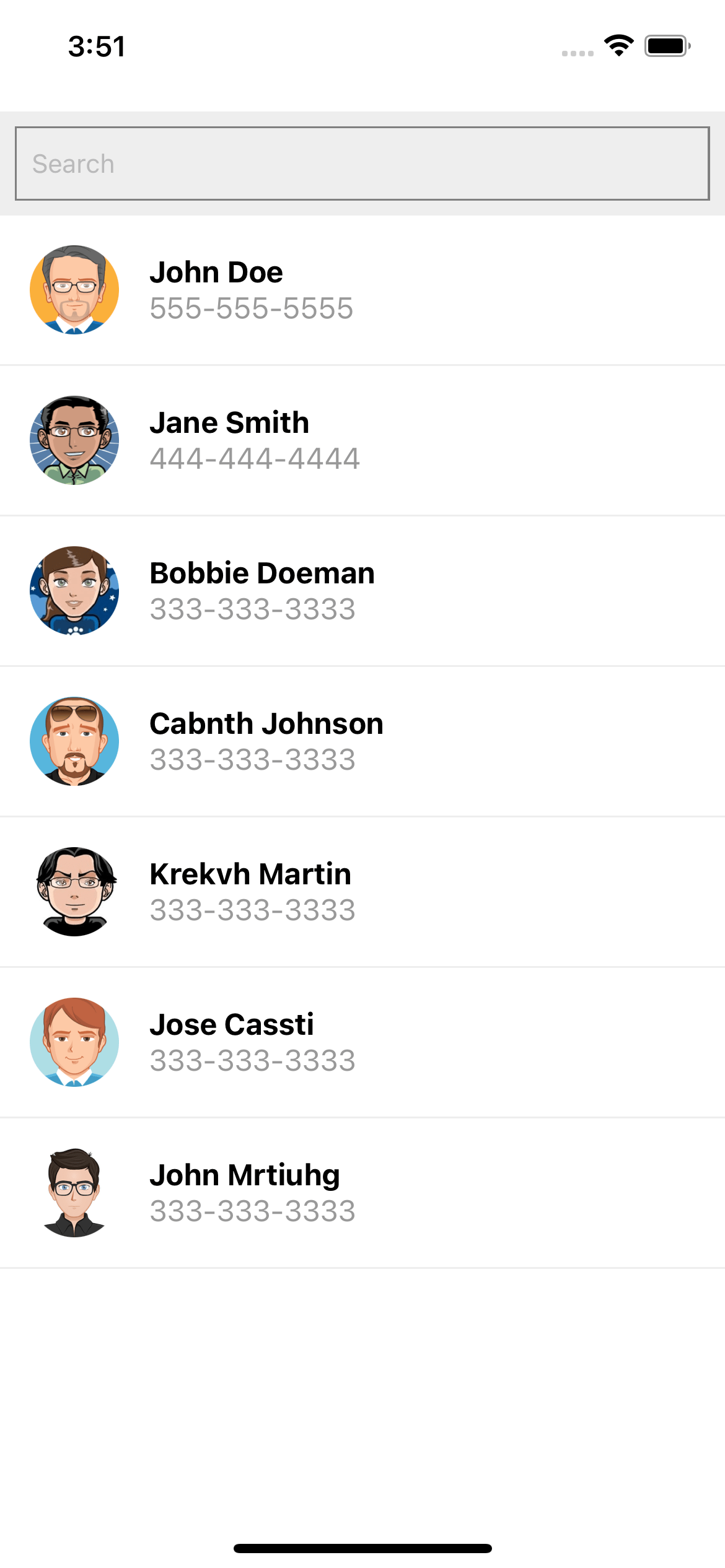 react-native-phone-contacts-list-template