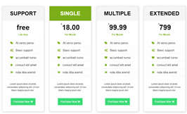 Foundation zurp Pricing box example